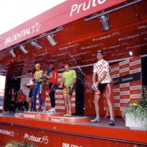 Prutour: winner's on podium